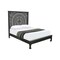 Homeroots Three Piece Black Solid Wood Bedroom Set 643647 - alternate 3
