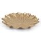 Homeroots 10in Gold Metal Handmade Leaf Trinket Tray 713010 - alternate 3