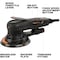 Wrightmaster 3 Amp 6 in. Corded Variable Speed Random Orbital Sander with Tool Case ZR-R7303-4-2 - alternate 4
