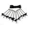 King Canopy 10-Piece Ground Anchor Kit, 15in Steel Powder Coated, Auger Style w/100 feet of Rope, Black A10200 - alternate 1
