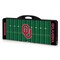 Picnic Time Family Of Brands Oklahoma Sooners - Football Field - Picnic Table Portable Folding Table, Black 811-00-175-455-0 - alternate 2
