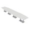 Skutchi Designs Boat Conference Table With Power, 48 in W, 264 in L, White HAR-BOT-48x264-DOU-WA7976-NA - alternate 1