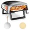 Nutrichef Outdoor Pizza Oven with 360 degrees Rotating Pizza Stone NCPIZRT44 - alternate 1
