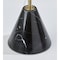 Homeroots 28" Black and Gold Marble and Metal Table Lamp With Beige Drum Shade 524624 - alternate 4