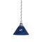 Holland Bar Stool Co Columbus Blue Jackets Pendant Light, Chrome Fixture BL1CHColBlu - alternate 1