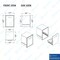 Amgood 17 in. x 23 in. x 16 in. Propane Tank Drawer for 20 lb. Tank PTD-1723-Z - alternate 6