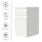 Hirsh 20 in. Deep Mobile File Cabinet 2 Drawer with XL Backpack Drawer, Letter Width, White 25033 - alternate 5