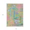 Homeroots 10' X 14' Pink Key Lime And Sky Blue Abstract Washable Indoor Outdoor Area Rug 609219 - alternate 3