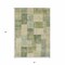 Homeroots 5' X 8' Artichoke Green Geometric Washable Indoor Outdoor Area Rug 608257 - alternate 2