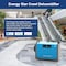 Edendirect 113 pt. 1,200 sq. ft. Quiet Bucketless Dehumidifier in Blue, with Drain Hose for Crawlspace,  ZR-DY113N - alternate 4