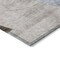 Homeroots 9' X 12' Denim Blue Brown And Beige Geometric Washable Indoor Outdoor Area Rug 604909 - alternate 4