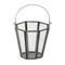 Homeroots Set of Four Gray Distressed Geometric Iron And Glass Tabletop Votive Candle Holders, 4PK 517603 - alternate 3