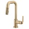 Brizo Litze Pull-Down Prep Faucet with Square Spout, Industrial Handle Luxe Gold 63954LF-GL - alternate 2
