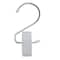 Nahanco 4 1/2in Hang-All White Plastic Clip With Chrome Hook, 100PK 610W - alternate 1