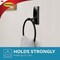 Command Bath Matte Black Adhesive Towel Ring 2 Strips BATH52-MB-ESF - alternate 3