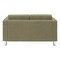 Office Star Products Pacific Love Seat, Sea Green PAC52-S126 - alternate 3
