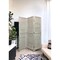 Homeroots 67" White Solid Wood Folding Three Panel Screen Room Divider 415075 - alternate 3
