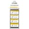 Fuel Stickers Caution - Hot Surface Stickers, Heavy-Duty Labels for Machinery and Equipment, 2in x 1in, 4PK Z-2X1HOT-4PK - alternate 1