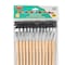 Charles Leonard Creative Arts Flat Easel Brushes, 3/4in Bristle, Black, 24PK 73575 - alternate 2