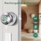 Wrightmaster 3 in 1 Aluminum Smart Lock Deadbolt with App Biometric Door Knob, Keyless Entry Door Lock with Hand ZR-K11-S - alternate 4