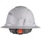 Klein Tools Hard Hat with Lamp, PC/ABS, 4-point Point Ratchet with Pivot, Type 1, Class C, White 60407RL - alternate 6