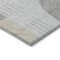 Homeroots 5' X 8' Silver And Gold Geometric Washable Indoor Outdoor Area Rug 618119 - alternate 5