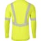 Ironwear Elastex Class 3 Hi Vis Long Sleeve Safety Shirt with GeoFlect Reflective Tape , Lime, 4X-Large 7144-L-4XL - alternate 2