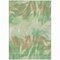 Homeroots 3' X 5' Green And Ivory Abstract Washable Indoor Outdoor Area Rug 631341 - alternate 4