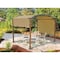 Outdoor Expressions 9.84 Ft. W. x 8.27 Ft. H. x 11.81 Ft. L. Woodgrain Steel Pergola 806001 - alternate 1