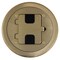 Hubbell Wiring Floor and Wall Boxes, Brass RF406BR - alternate 6