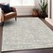 Homeroots 3' X 5' Beige And Gray Abstract Washable Indoor Outdoor Area Rug 602539 - alternate 3