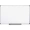 Mastervision Dry Erase Board, Steel, 47 13/64 in, 94 1/2 in, Aluminum Frame, White, Matte MA2107170 - alternate 1