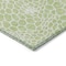Homeroots 3' X 5' Artichoke Green And Ivory Geometric Washable Indoor Outdoor Area Rug 595043 - alternate 3