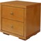 Homeroots Two Piece Oak Solid and Manufactured Wood Bedroom Set 569373 - alternate 5