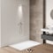 Anzzi 59 in. x 32 in. Barrier-Free Curbless Shower Base in White with Reversible Drain and Slip-Resistant SB-AZ608RL-WH - alternate 2