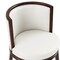 Manhattan Comfort Evalyn Barstool in White - Set of 3 3-BS024-WH - alternate 3