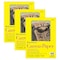 Strathmore 300 Series Canvas Paper Pad, Glue Binding, 10 Sheet, 9x12 inch, 3PK P310-9-03 - alternate 1