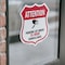 Signmission Video Surveillance Shield Sign Attention, 4 inch X 4 inch, Vinyl Decal, 2PK SHI-D-2PACK-4-469 - alternate 2