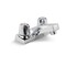 Pfister Pfirst Series 4 in. Centerset 2-Handle Bathroom Faucet with Metal Knobs in Polished Chrome LG143-5000 - alternate 2
