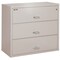 Fireking 3 Drawer, 1 Hr Fire & Impact Rated, 44" Wide Lateral Platinum 3-4422-CPL - alternate 1