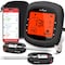 Nutrichef Smart Bluetooth BBQ Thermometer with Travel Zip Case, Upgraded Stainless w/ 2 Temperature Probes PWIRBBQKT12 - alternate 1