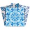 Homeroots 8" X 8" Mediterranean Blues Mosaic Peel and Stick Tiles 400034 - alternate 1