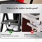 Wrightmaster 4.9 ft. Steel Step Ladder, 9 ft. Reach with Tool Rack and Non-Marring Feet, 300 lb. Capacity Zorored-6 - alternate 4