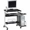 Mayline Portrait Computer Workstation, Gray Base 946ANT - alternate 1