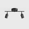 Vidalite Shura Black 2-Light Track Light with Rotatable Heads, Integrated LED Bulbs, 3000k, 1120 Lumen CE1008568 - alternate 4