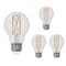 Bulbrite 100 - Watt Equivalent A19 Dimmable Medium Screw LED Light Bulb Soft White Light 3000K , 4PK 862828 - alternate 1