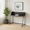 Homeroots 47" Black Wood and Metal Sled Computer Desk 489850 - alternate 5