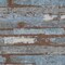 Homeroots 5' X 8' Chocolate Blue And Beige Striped Washable Indoor Outdoor Area Rug 616647 - alternate 5