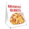 Signmission Breakfast Burrito, 36 Inch x 24 Inch A-frame Yard Sign, Plastic Sign SBC-2436-Breakfast Burrito - alternate 1