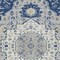 Homeroots 8' X 10' Navy Blue Ivory And Gray Oriental Washable Indoor Outdoor Area Rug 596641 - alternate 6